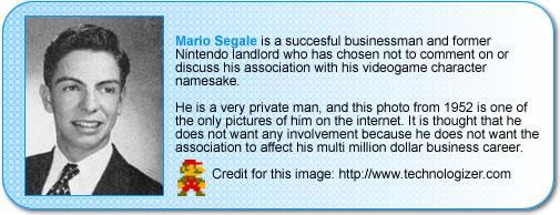 About Mario Segale, the namesake of Super Mario