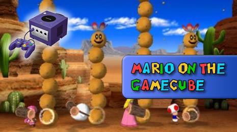 Super Mario Games on the Gamecube header image
