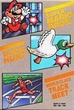 Mario Bros compilation that included Duck Hunt and Track meet bonus games on the NES