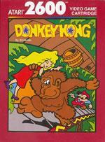 Donkey Kong on the Atari 2600 box cover