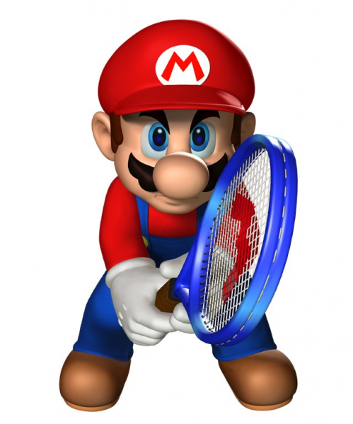 Mario in Mario Tennis: Power Tour