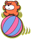 Bear on a Ball in Super Mario Land 2