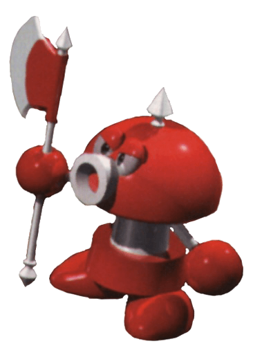Super Mario RPG characters, enemies, bosses artwork