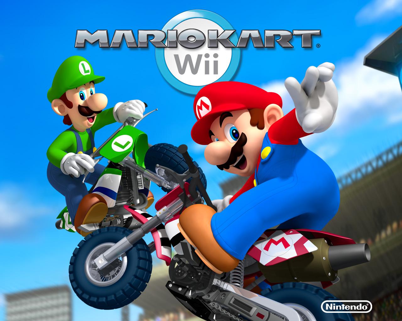 Mario Kart Wii Artwork Including A Massive Selection Of Characters And Karts 5628