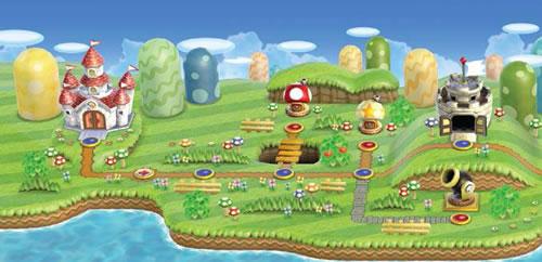how many worlds in new super mario bros wii
