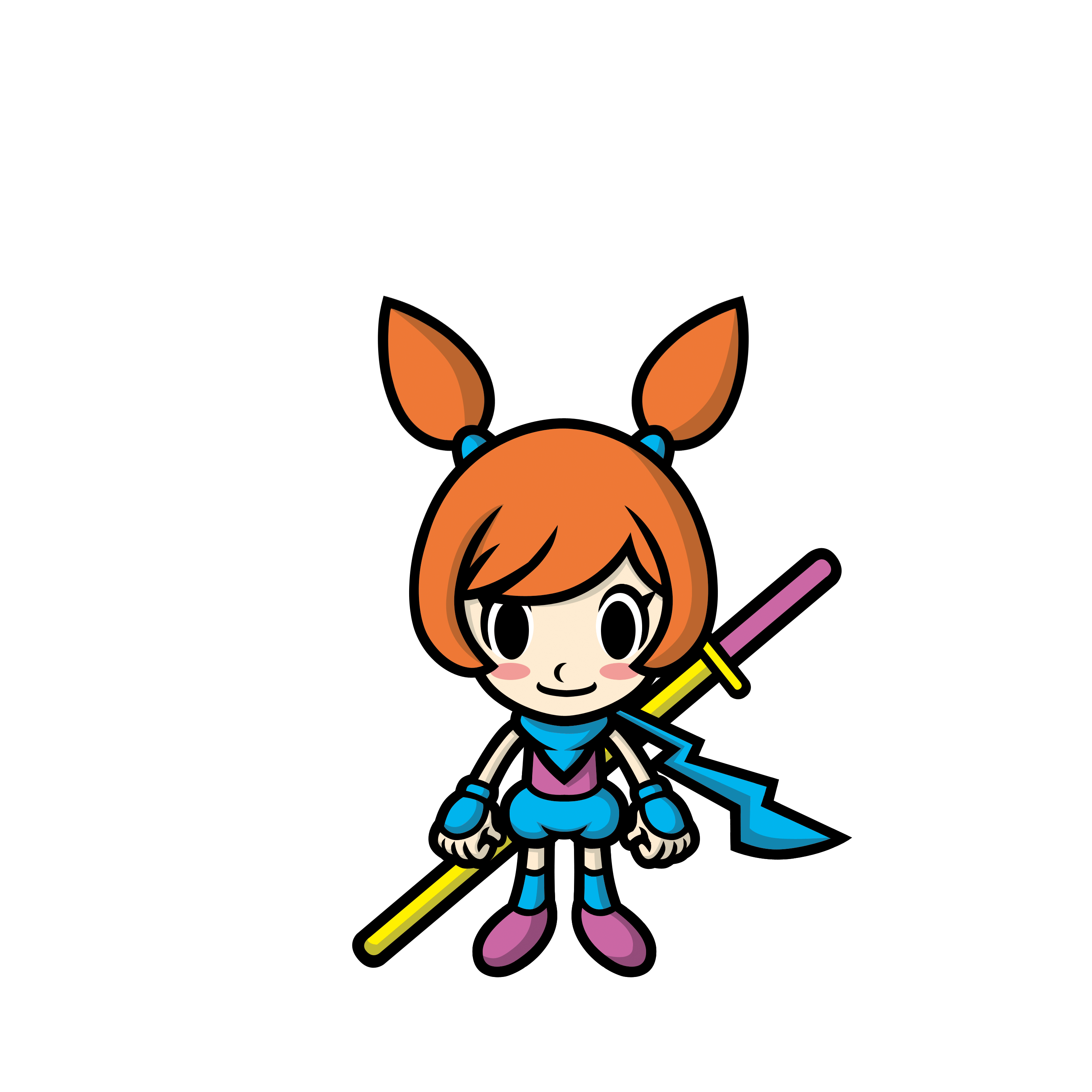 Game & Wario (Wii U) Character & Logo Artwork