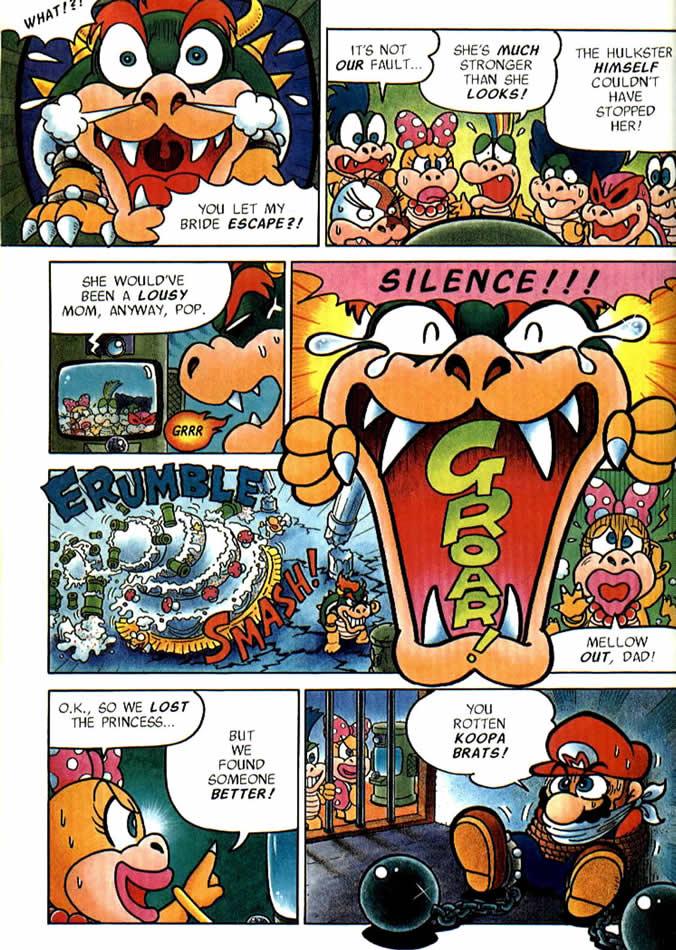 Super Luigi Bros Super Mario Bros Adventure Comics Issue 5 