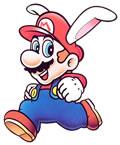 Rabbit Mario in Super Mario Land 2