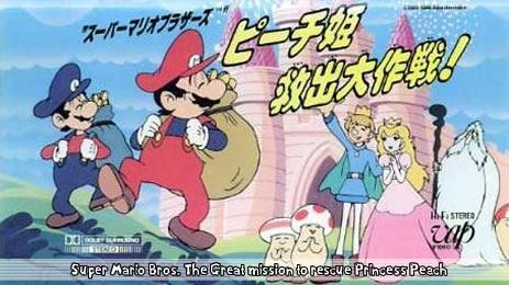 Watch the Super Mario Bros Anime Movie from 1986 online