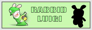 Rabbid Luigi Banner