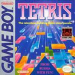 The classic Nintendo puzzler Tetris on the Gameboy