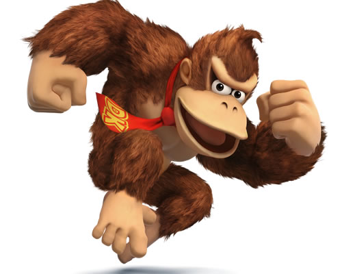 Donkey Kong in Super Smash Bros