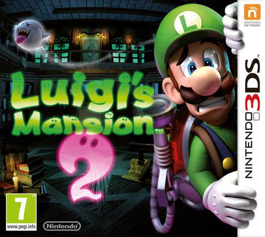 Luigi's Mansion 2: Dark Moon European boxart