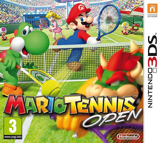 Mario Tennis Open box art