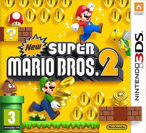 New Super Mario Bros. 2 box art (European/PAL) 