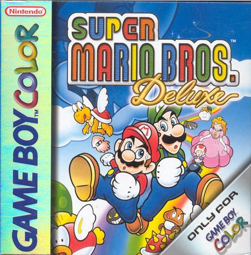 super mario bros deluxe european front