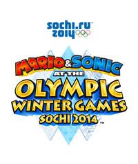 Mario & Sonic at the Olympic Winter Games 2013 logo