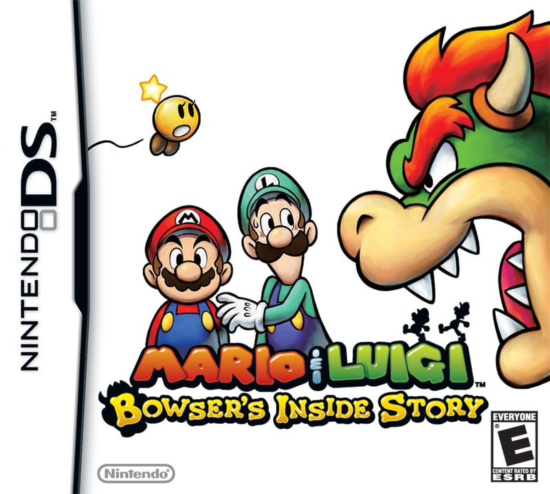 Mario and Luigi Bowsers Inside Story box art