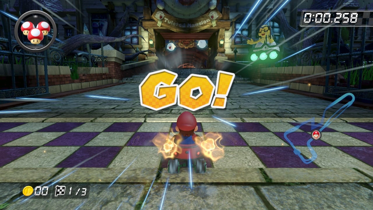 Mario Kart 8 anti-gravity