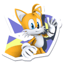 Tails sticker