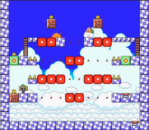 World 7 — Balloon Bridge map