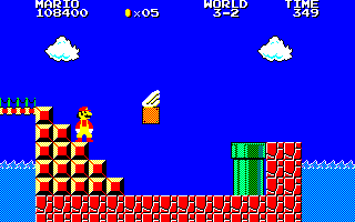 Wing item — lets Mario fly