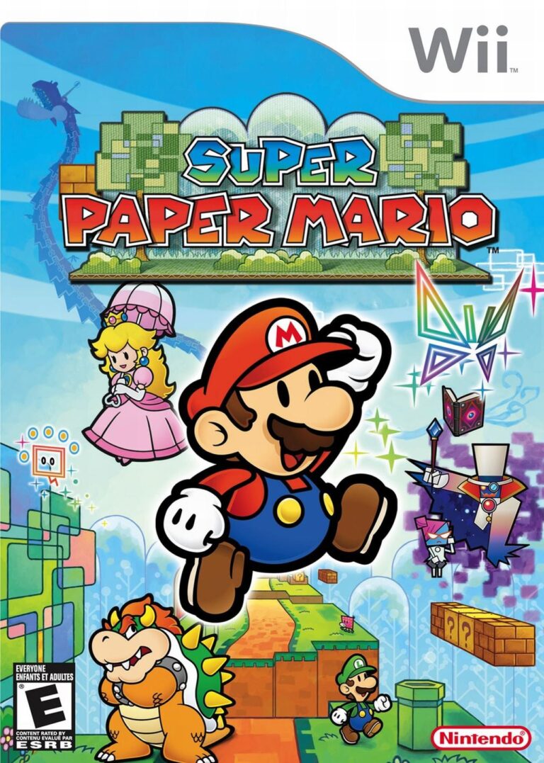 Super Paper Mario (Wii) cover