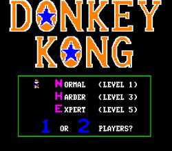 Apple II title screen