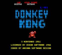 Amstrad CPC title screen