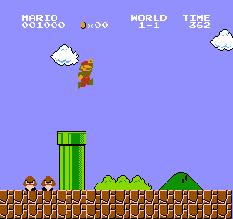 Original NES World 1-1
