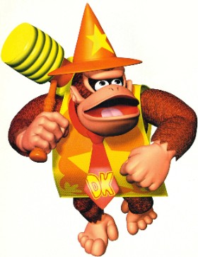 Donkey Kong from Mario Party 2