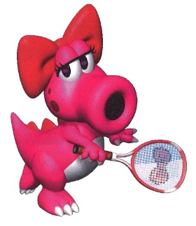 Birdo from Mario Tennis 64