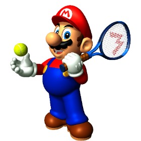 Mario from Mario Tennis 64