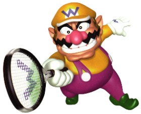 Wario from Mario Tennis 64