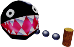 Chain Chomp from Super Mario 64