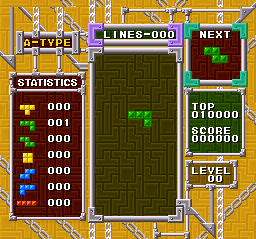 Tetris mode gameplay