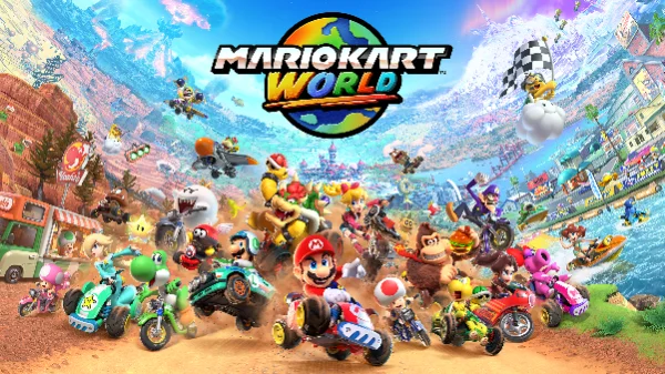 Mario Kart World key artwork