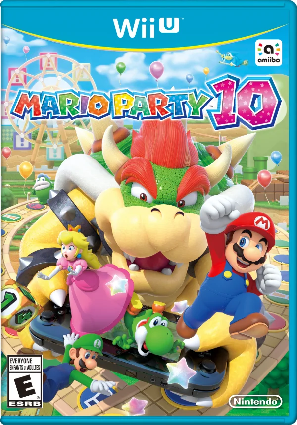 Mario Party 10 box art