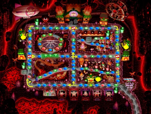 Bowser Land map