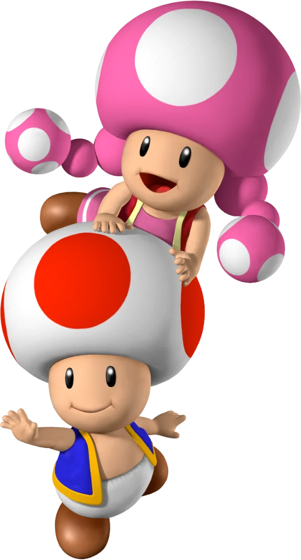 Toad and Toadette