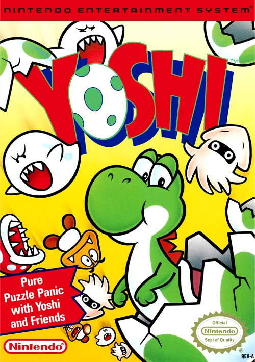 Yoshi NES box art