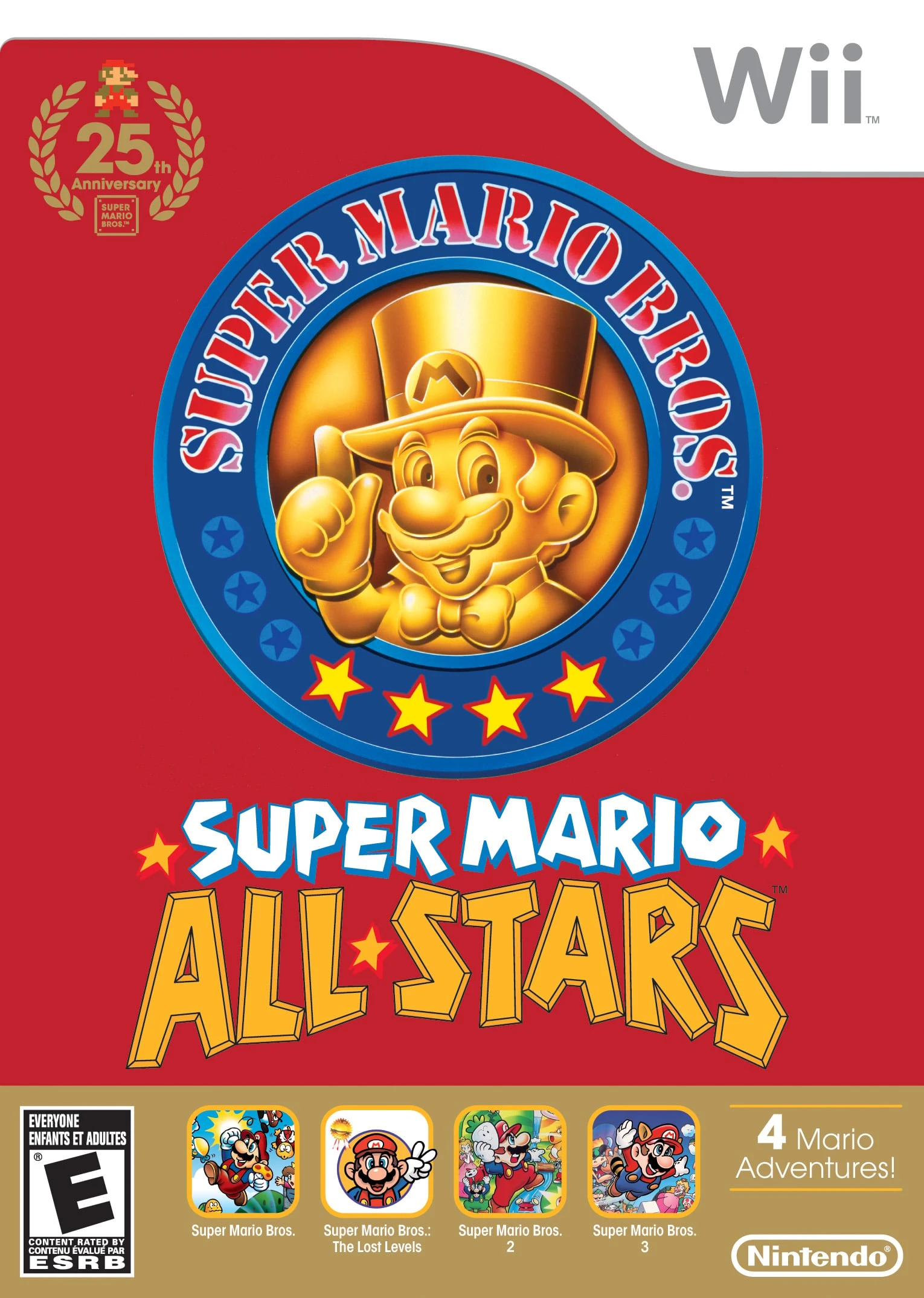 Super Mario All-Stars 25th Anniversary box art