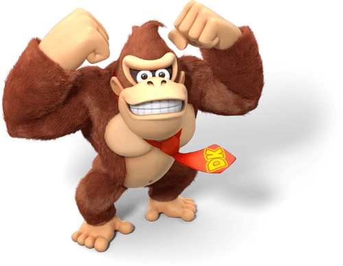 Donkey Kong in Donkey Kong Country Tropical Freeze