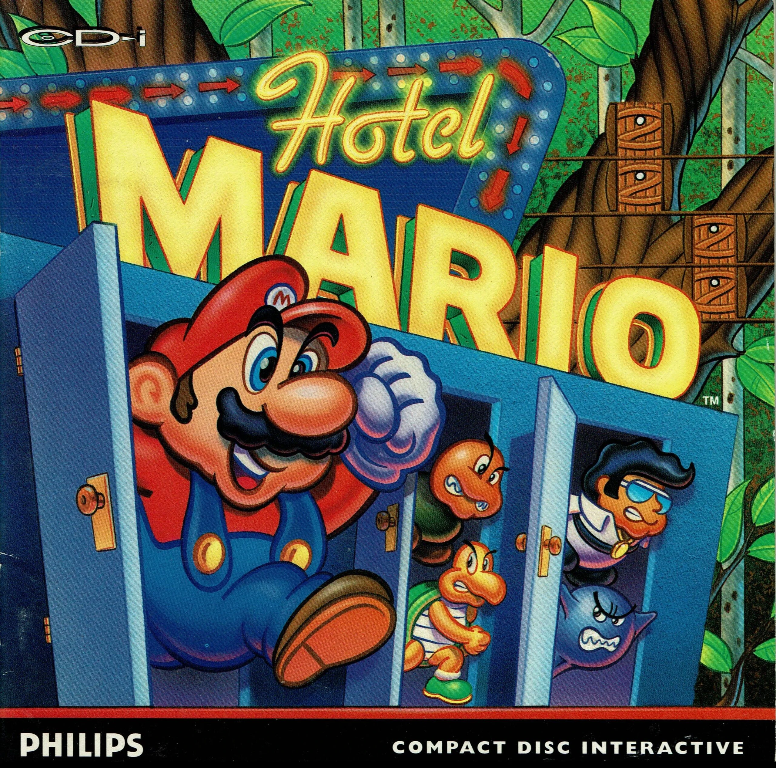 Hotel Mario box art