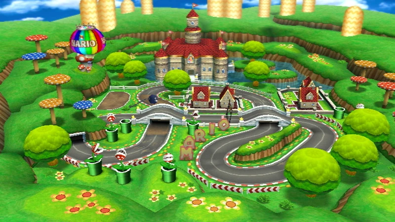 Mario Circuit board