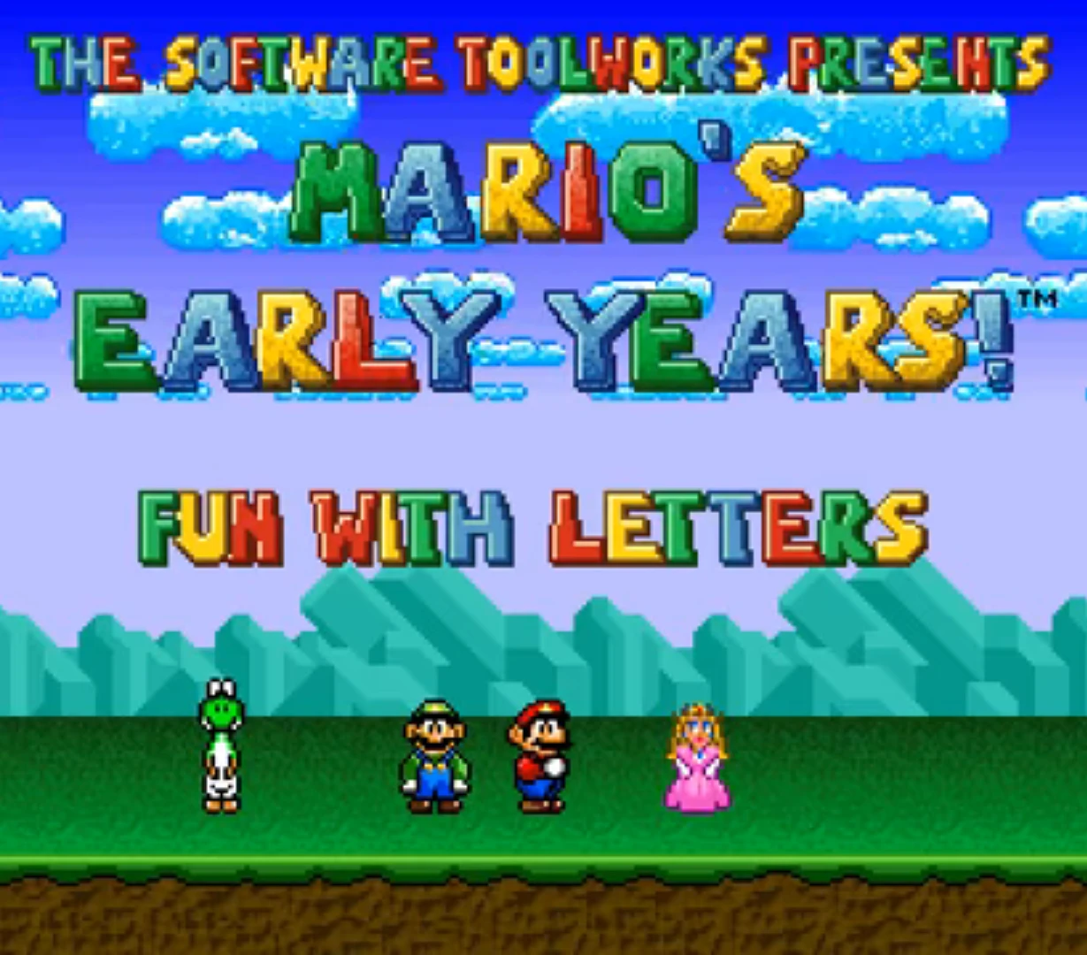 Title card — SNES version