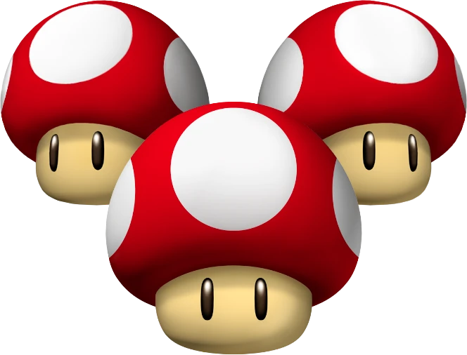 Triple Mushrooms