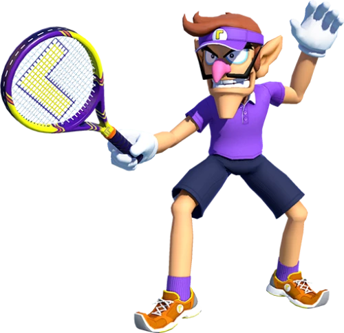 Waluigi from Mario Tennis Aces