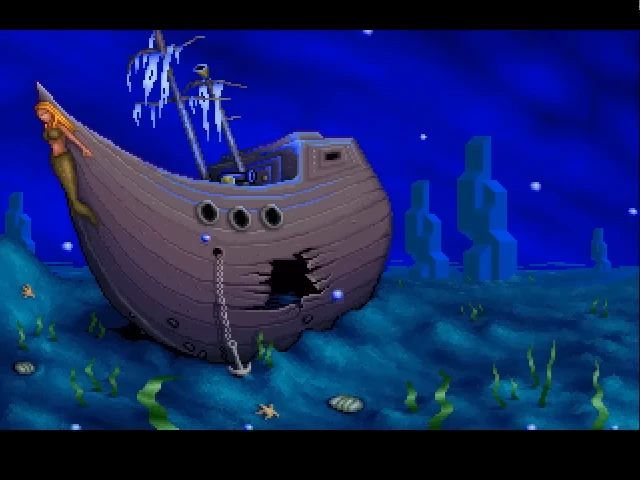 Sunken ship