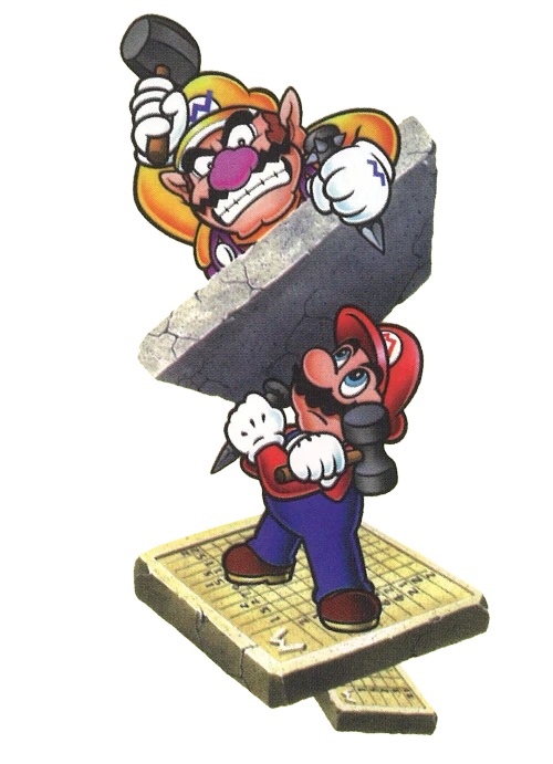 Mario and Wario artwork
